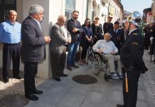 Emoção na inauguração da Travessa “Comandante José Felgueiras», na Mealhada