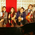 “The Lucky Duckies”, na noite de sábado, no Parque das Termas na Curia