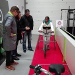 Embaixadora “Anadia 2020” Sandra Semedo testa nova tricicleta