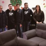 Juventude Popular de Anadia entrega sofás à Casa da Criança de Sangalhos