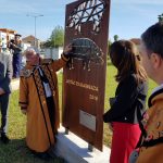 Monumento ao Leitão da Bairrada inaugurado em Sangalhos
