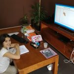 No dia em que fez 9 anos, Leonor assistiu à primeira aula virtual