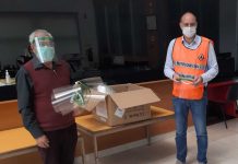 Município de Oliveira do Bairro entrega 400 viseiras de proteção para o comércio local