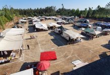 Feira de Santa Luzia regressou este sábado no campo de futebol de Barcouço