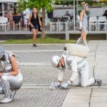 Arte de rua e instalações artísticas animaram Águeda no fim de semana
