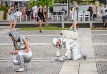 Arte de rua e instalações artísticas animaram Águeda no fim de semana