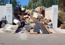 Obra em Barcouço para depósito de «monos» utilizada «sem civismo»