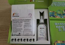 Kits de proteção individual para alunos do 1.º Ciclo e Pré-escolar em Anadia