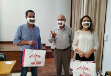 Câmara entrega 300 máscaras COVID à Associação Cultural dos Surdos de Águeda