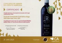 Vinhos da Bairrada premiados na 7.ª Edição do Concurso de Vinhos Crédito Agrícola