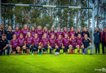 Seniores femininos em 6.° lugar no campeonato nacional de divisão de honra feminino