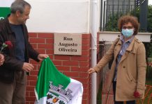 PCP inaugura Rua Augusto Oliveira na Pampilhosa