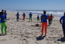 Caravana “Surf no Crowd” promoveu a prática do surf e a Praia da Tocha