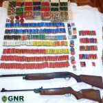 Investigação por violência doméstica em Cantanhede apreende 3 armas e 800 munições
