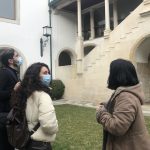 Alunos de arquitetura estudam varanda quinhentista na Câmara de Cantanhede