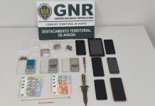 Detidos por tráfico de estupefacientes e furto de gasóleo em Anadia e Águeda