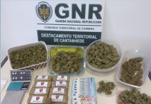 Detido em Cantanhede com mais de duas mil doses de estupefacientes