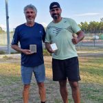 Paulo Pontes e António Carrinho finalistas de Pares no Torneio de Veteranos em Ovar