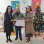 Autarquia entrega lembranças no Centro de Acolhimento Temporário de Sangalhos
