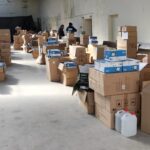 Junta de Casal Comba distribui doação de empresa por diversas entidades