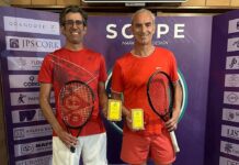 Carlos Neves e Vítor Martins campeões regionais de veteranos em pares