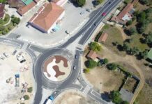 Rotunda no Peneireiro, em Anadia, está concluída