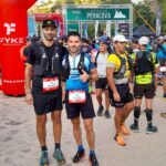 José Santos e Nuno Ribeiro, de Cantanhede, competiram no Penacova Trail Centro