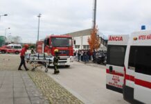 EPVL contava com exercício sísmico, mas foi surpreendida com simulacro de incêndio