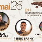 “Um Café Com…”, esta noite, em Luso, com Carlos Carvalhal e Pedro Barny